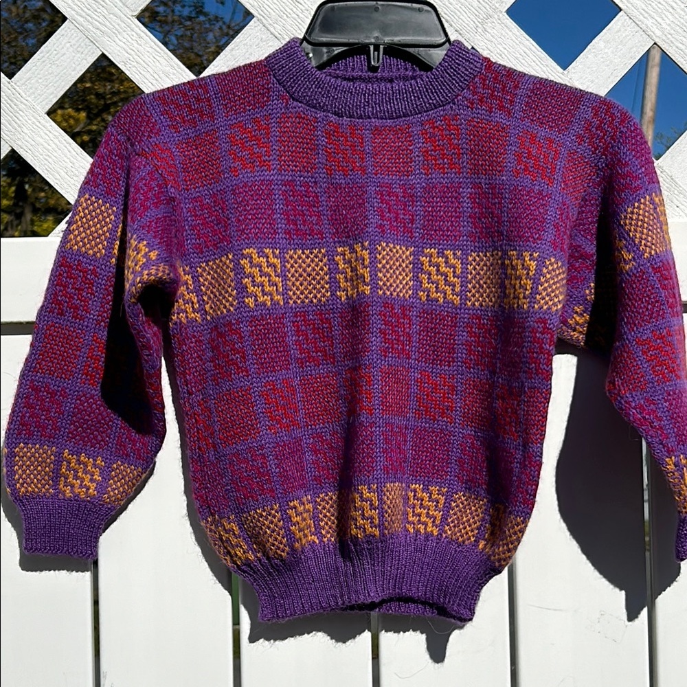 Peruvian Alpaca wool sweater